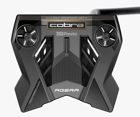 Cobra 3DP AGERA COUNTERBALANCE Putter with tour-inspired alignment lines (2025)
