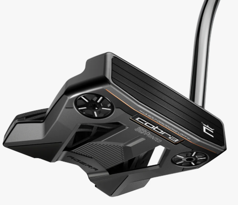 Cobra Agera Counter Balanced 3D Printed Putter with  three-line alignment aid (2025)