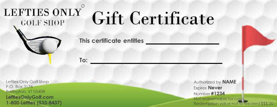 Gift Certificate